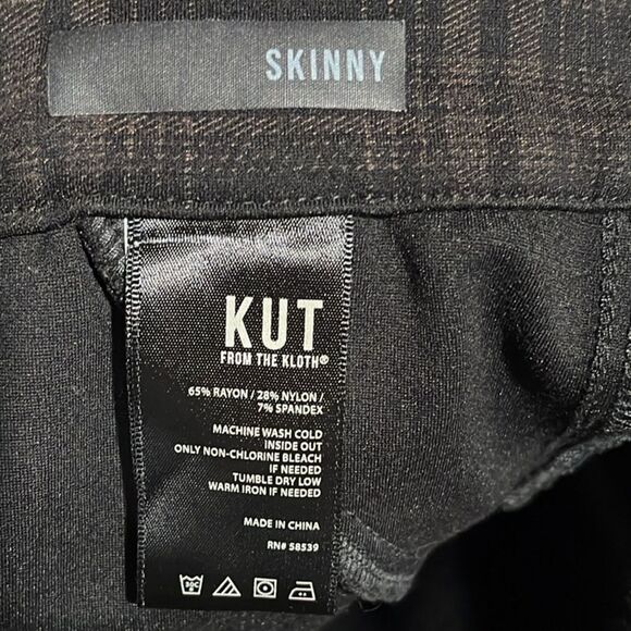 Kut from the Kloth Plaid Skinny Ponte Pants - Picture 11 of 11